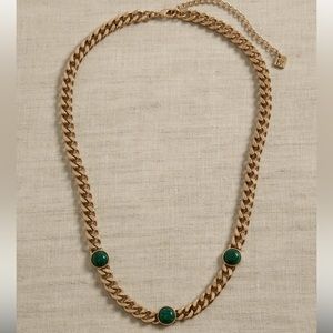 NWT Banana Republic Cuban Chain Necklace
